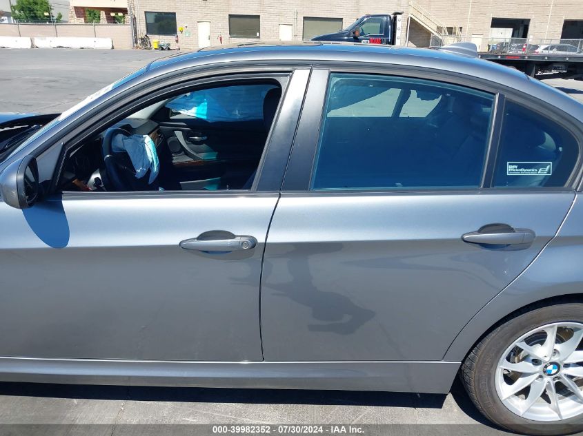 2010 BMW 328I VIN: WBAPH5G51ANM70836 Lot: 39982352