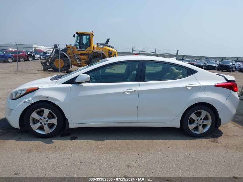 2013 Hyundai Elantra Gls VIN: 5NPDH4AE1DH158819 Lot: 39982366