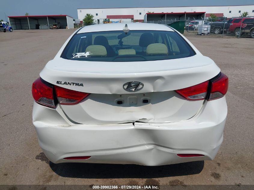 2013 Hyundai Elantra Gls VIN: 5NPDH4AE1DH158819 Lot: 39982366