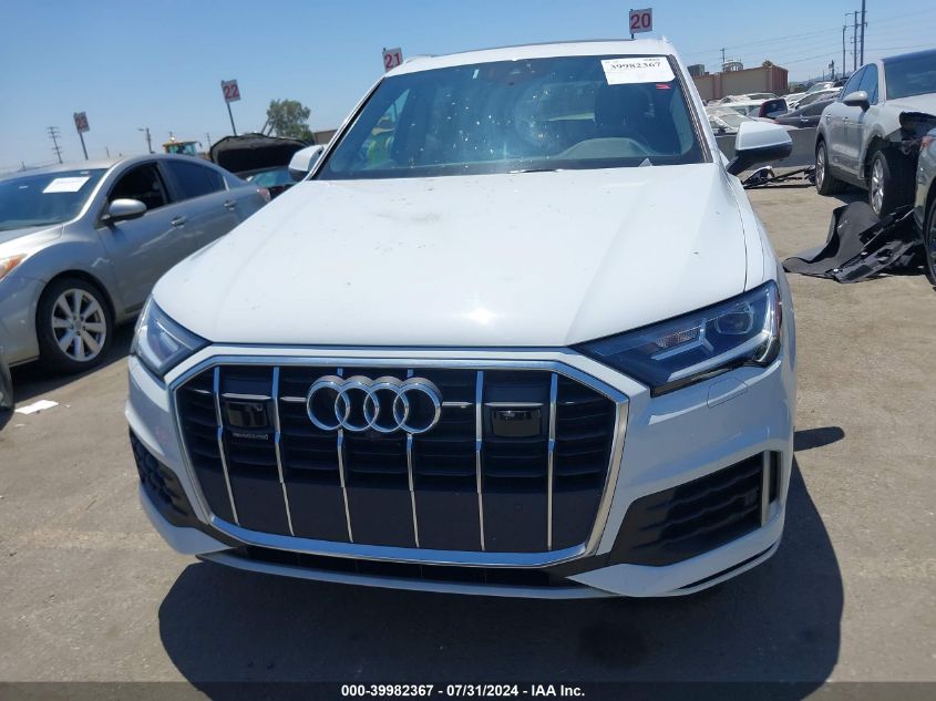 2021 Audi Q7 Premium Plus VIN: WA1LJAF72MD016309 Lot: 39982367