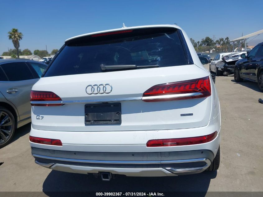 2021 Audi Q7 Premium Plus VIN: WA1LJAF72MD016309 Lot: 39982367