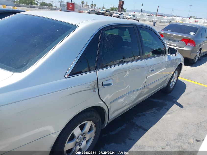 2001 Toyota Avalon Xl VIN: 4T1BF28BX1U155864 Lot: 39982381