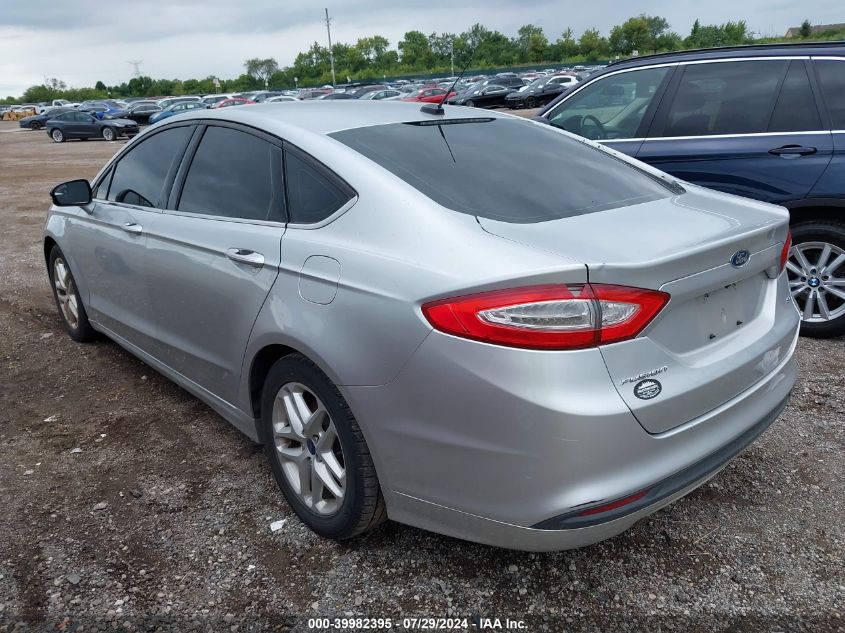 2016 FORD FUSION SE - 3FA6P0H73GR128966