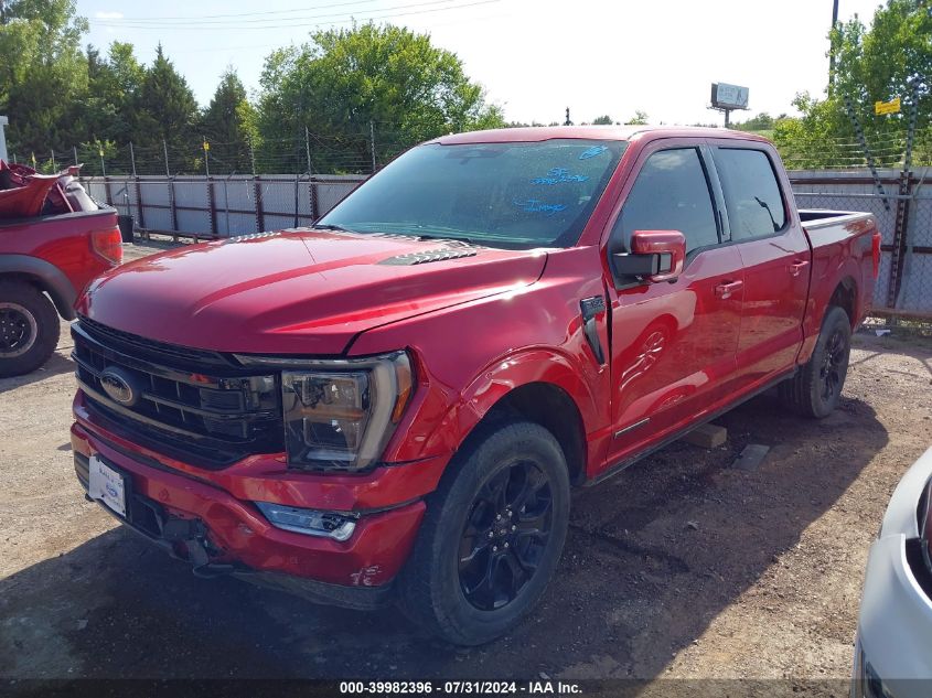 2022 FORD F-150 LARIAT - 1FTFW1ED9NFB57167