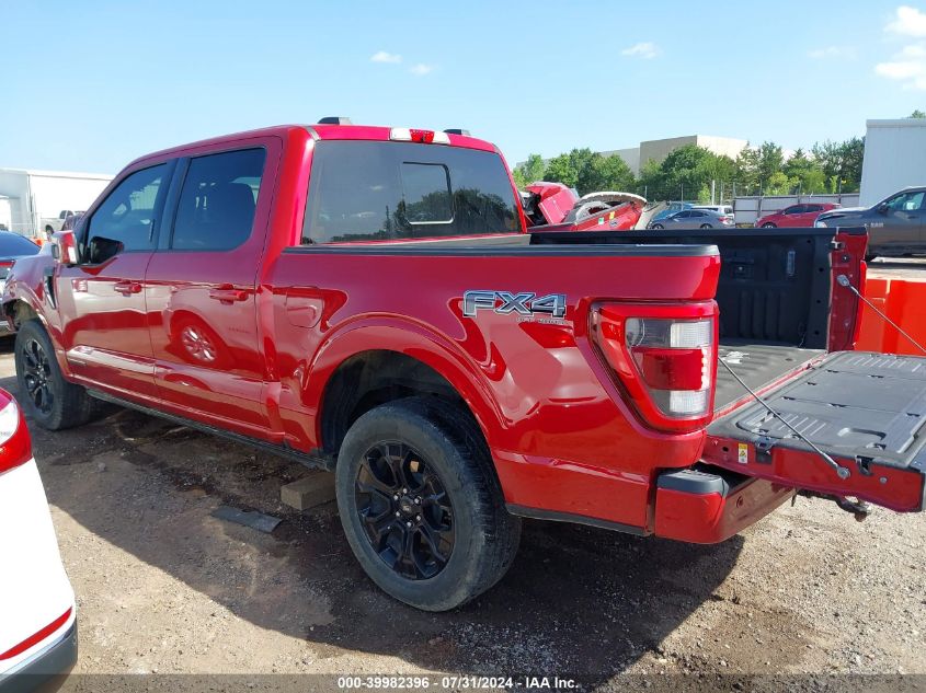 2022 FORD F-150 LARIAT - 1FTFW1ED9NFB57167