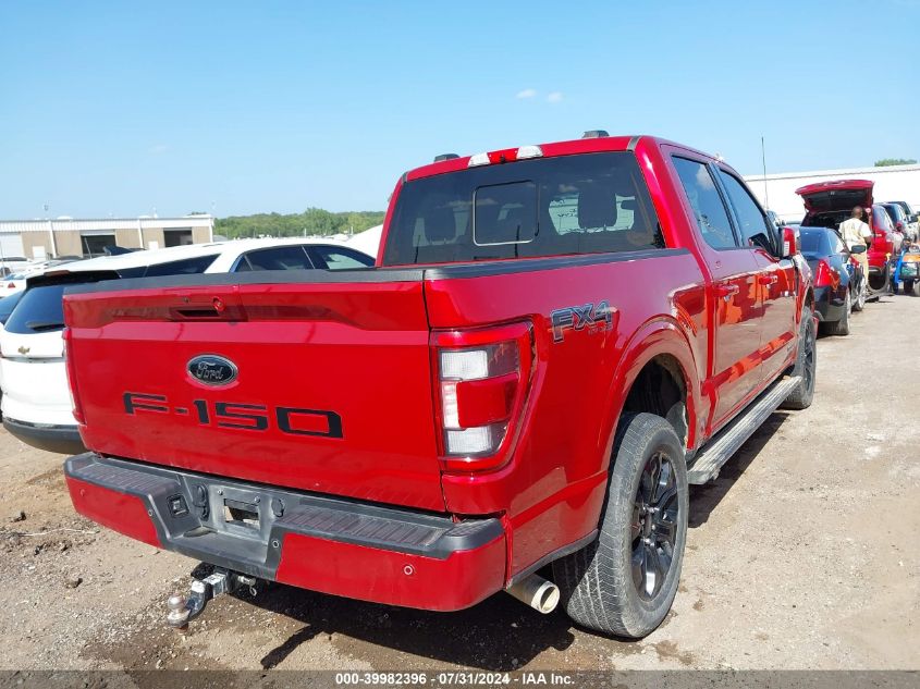 2022 FORD F-150 LARIAT - 1FTFW1ED9NFB57167