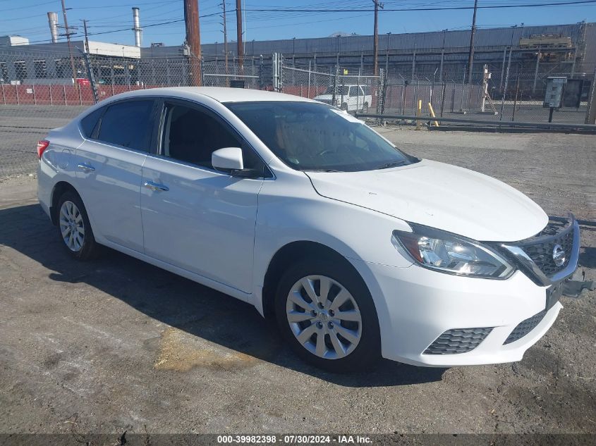 2019 NISSAN SENTRA S/SV/SR/SL - 3N1AB7AP9KY415011