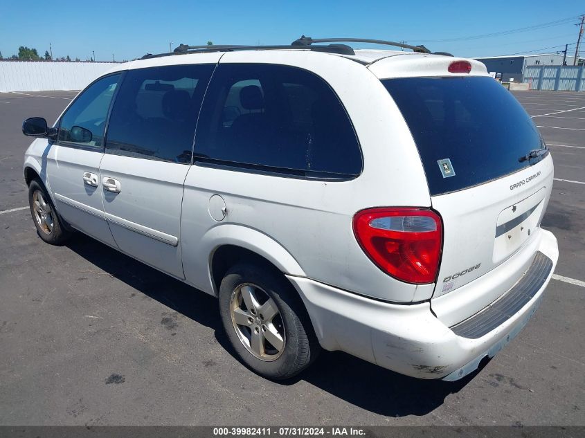 2005 Dodge Grand Caravan Sxt VIN: 2D8GP44L45R207706 Lot: 39982411