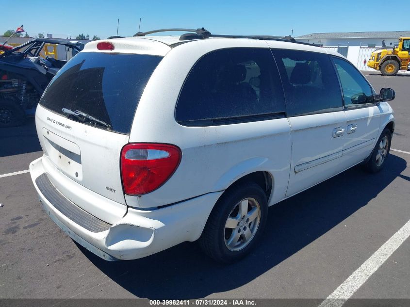 2005 Dodge Grand Caravan Sxt VIN: 2D8GP44L45R207706 Lot: 39982411