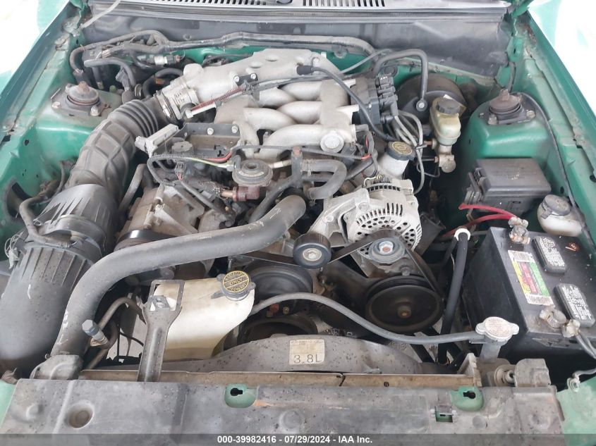 2000 Ford Mustang VIN: 1FAFP4443YF198758 Lot: 39982416