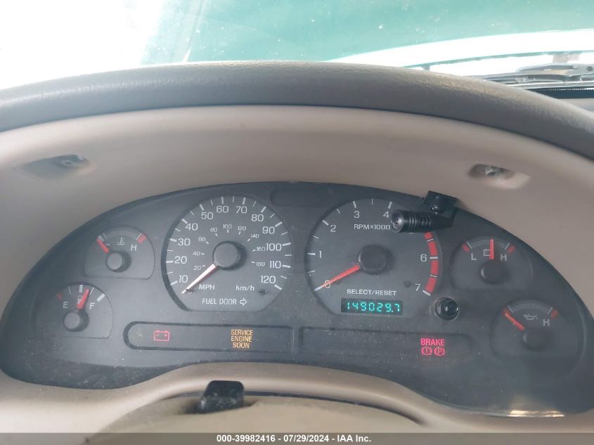 2000 Ford Mustang VIN: 1FAFP4443YF198758 Lot: 39982416