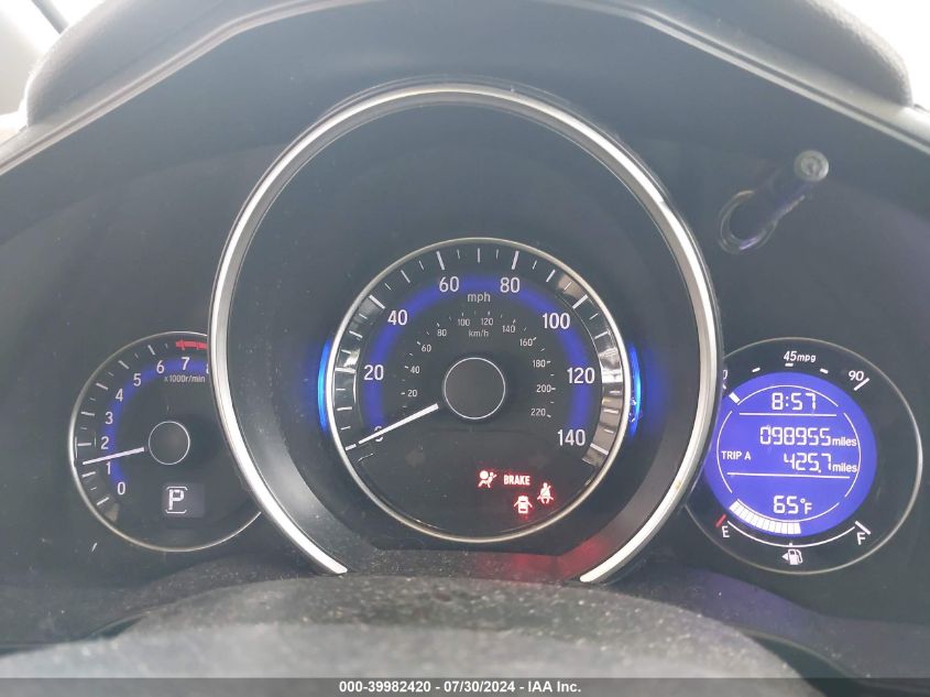 2017 Honda Fit Ex/Exl VIN: JHMGK5H75HS003353 Lot: 39982420