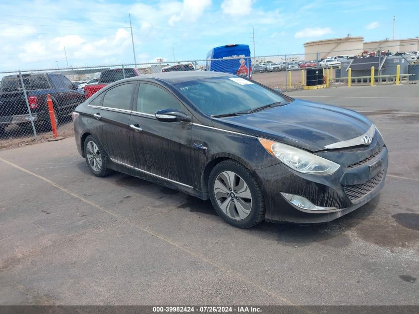 2013 Hyundai Sonata Hybrid Limited VIN: KMHEC4A43DA091699 Lot: 39982424