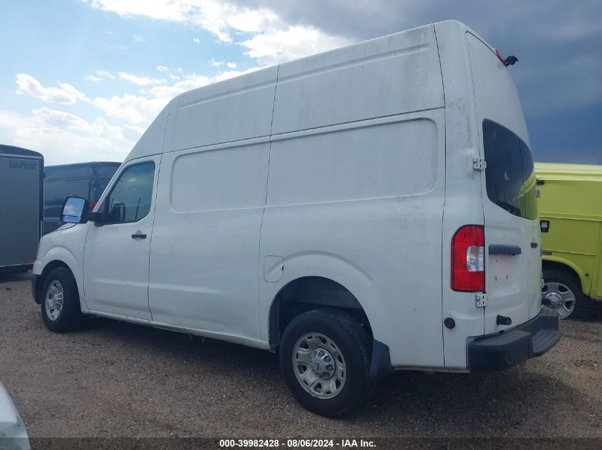 2017 Nissan Nv Cargo Nv2500 Hd 2500 S/2500 Sv/2500 Sl VIN: 1N6BF0LY3HN809870 Lot: 39982428