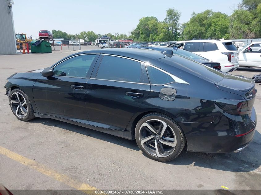 1HGCV2E37JA022202 2018 Honda Accord Sport 2.0T