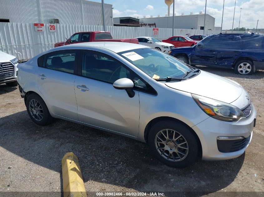 2017 Kia Rio Lx VIN: KNADM4A38H6048759 Lot: 39982466