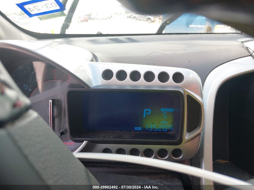 2014 Chevrolet Sonic Rs Auto VIN: 1G1JG6SB0E4135781 Lot: 39982492