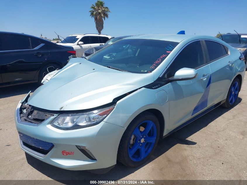 2018 Chevrolet Volt Lt VIN: 1G1RC6S56JU133813 Lot: 39982496