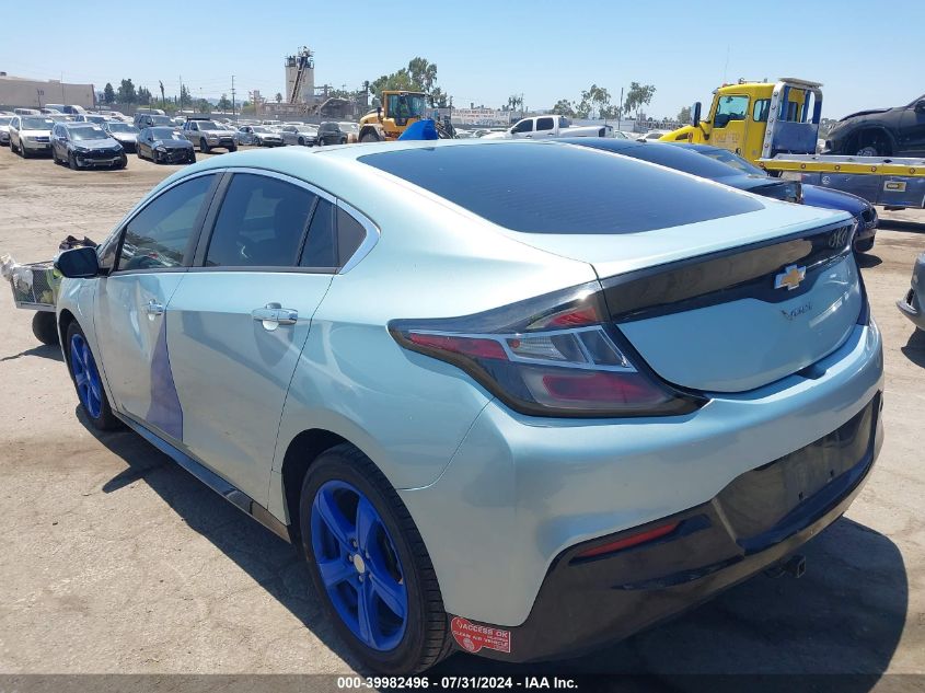 2018 Chevrolet Volt Lt VIN: 1G1RC6S56JU133813 Lot: 39982496