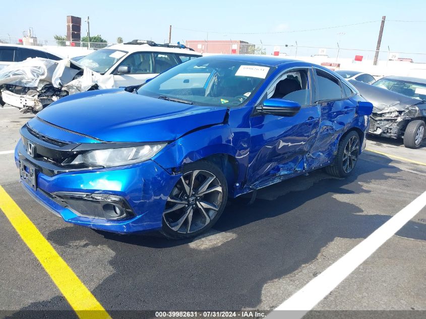 2HGFC2F84KH532930 2019 HONDA CIVIC - Image 2