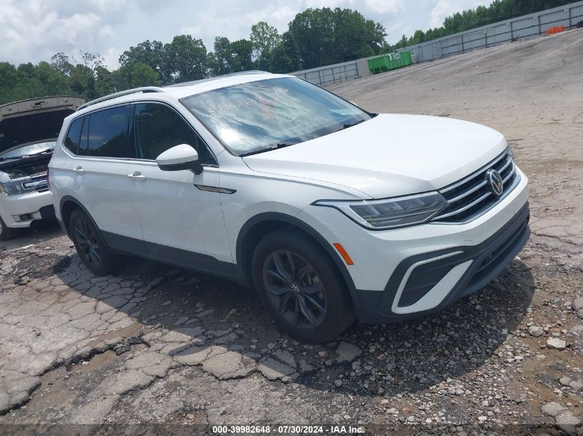 2022 Volkswagen Tiguan 2.0T Se VIN: 3VV2B7AX8NM057074 Lot: 39982648