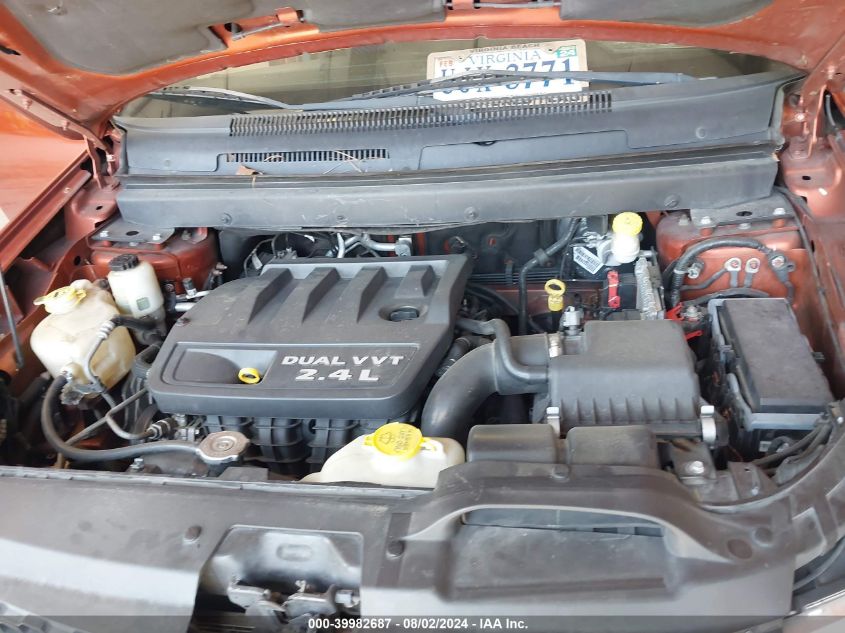 2014 Dodge Journey Se VIN: 3C4PDCAB2ET116928 Lot: 39982687