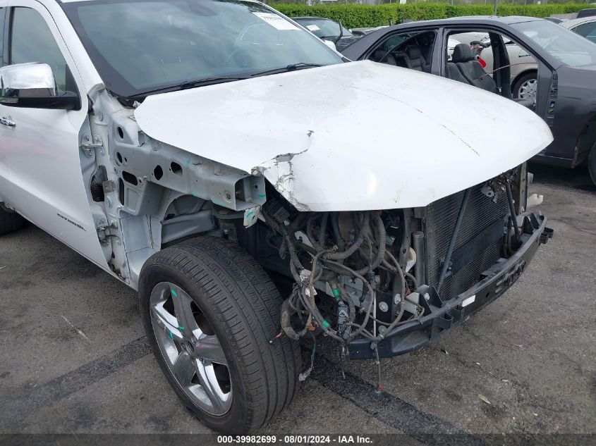 2013 Dodge Durango Citadel VIN: 1C4SDHET6DC547535 Lot: 39982699