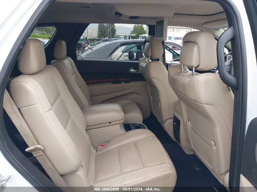 2013 Dodge Durango Citadel VIN: 1C4SDHET6DC547535 Lot: 39982699