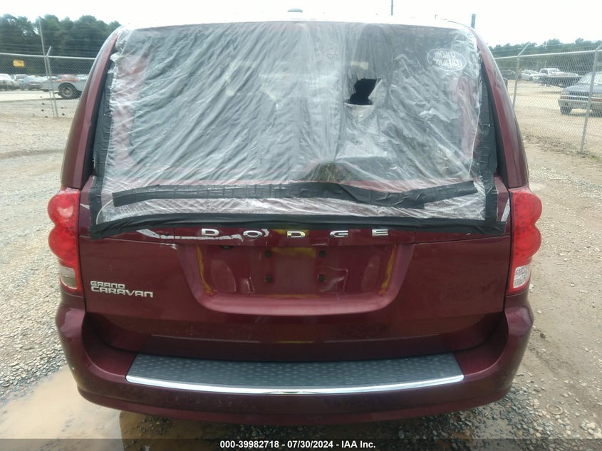 2019 DODGE GRAND CARAVAN SE - 2C4RDGBGXKR805480