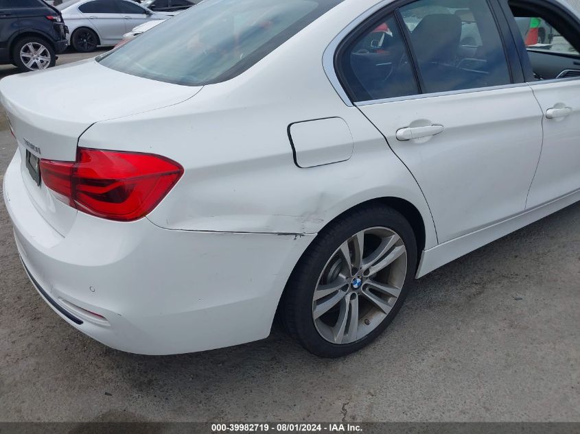 2017 BMW 330I I VIN: WBA8B9C52HK675872 Lot: 39982719