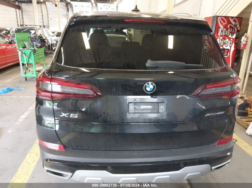 2022 BMW X5 xDrive40I VIN: 5UXCR6C05N9K13755 Lot: 39982735