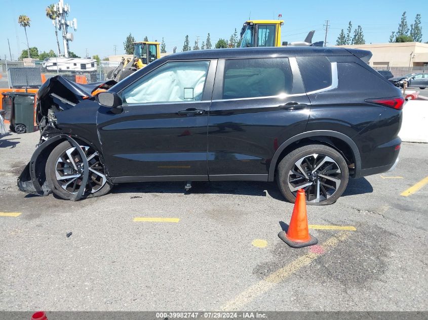 2022 Mitsubishi Outlander Black Edition S-Awc/Se 2.5 S-Awc/Se Launch Edition S-Awc VIN: JA4J4UA88NZ021955 Lot: 39982747