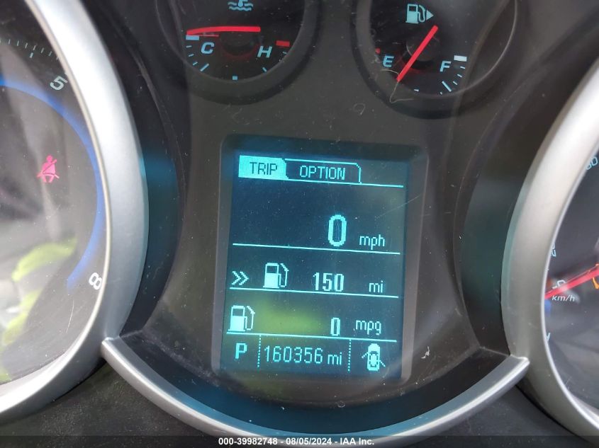 2016 Chevrolet Cruze Limited 2Lt Auto VIN: 1G1PF5SB8G7127968 Lot: 39982748