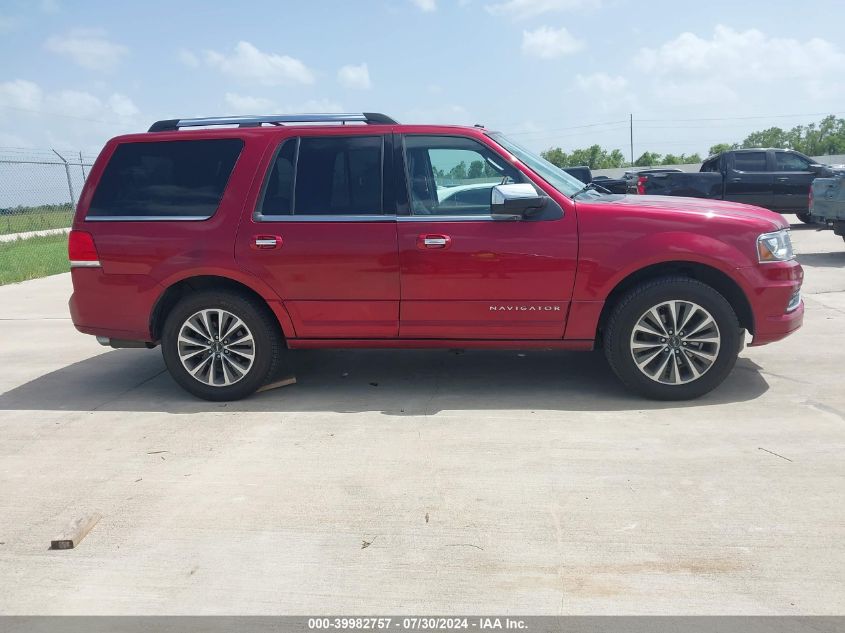 2017 Lincoln Navigator Select VIN: 5LMJJ2HTXHEL13267 Lot: 39982757