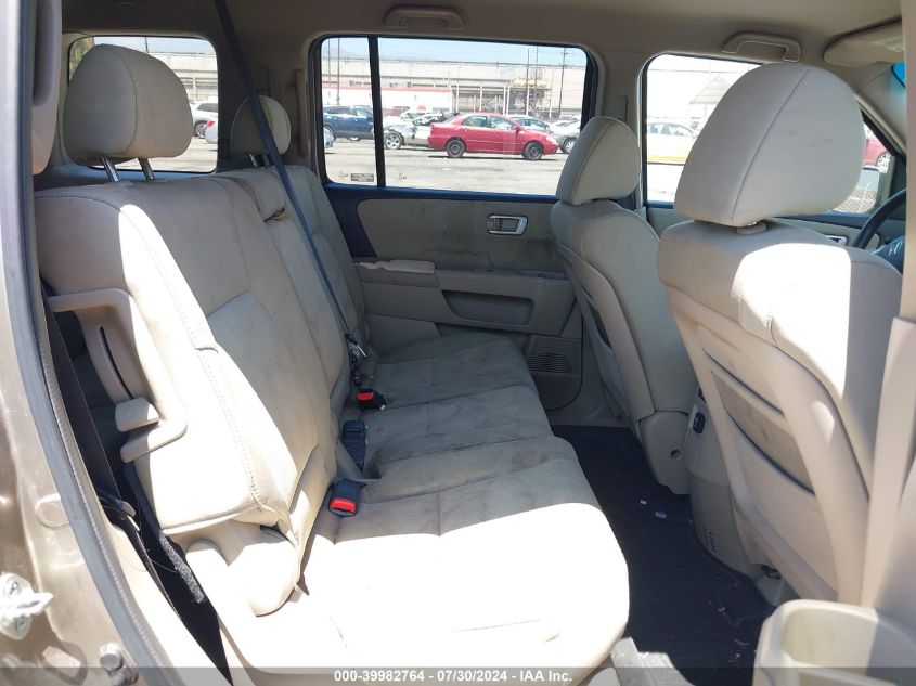 2009 Honda Pilot Lx VIN: 5FNYF48229B026791 Lot: 39982764