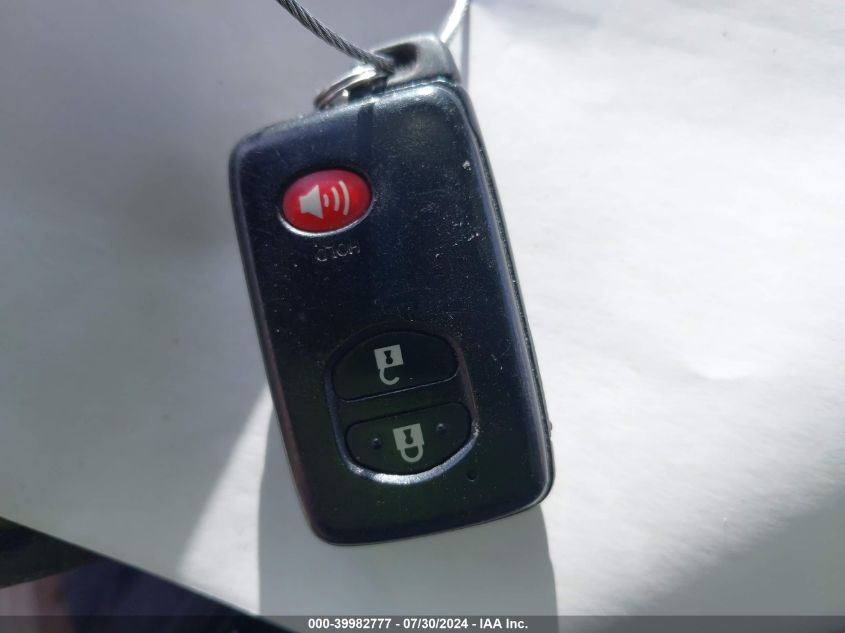 2010 Toyota Prius Iv VIN: JTDKN3DU3A0013058 Lot: 39982777