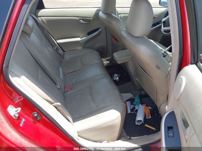 2010 Toyota Prius Iv VIN: JTDKN3DU3A0013058 Lot: 39982777