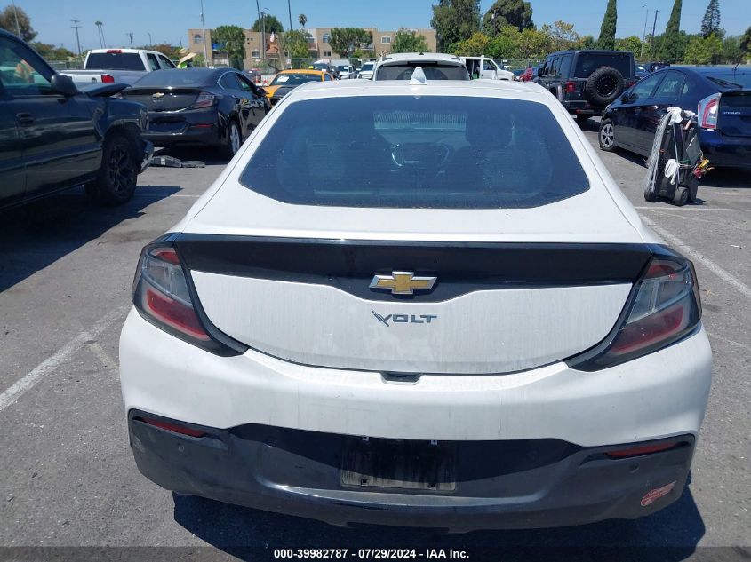 2017 Chevrolet Volt Premier VIN: 1G1RD6S56HU184915 Lot: 39982787