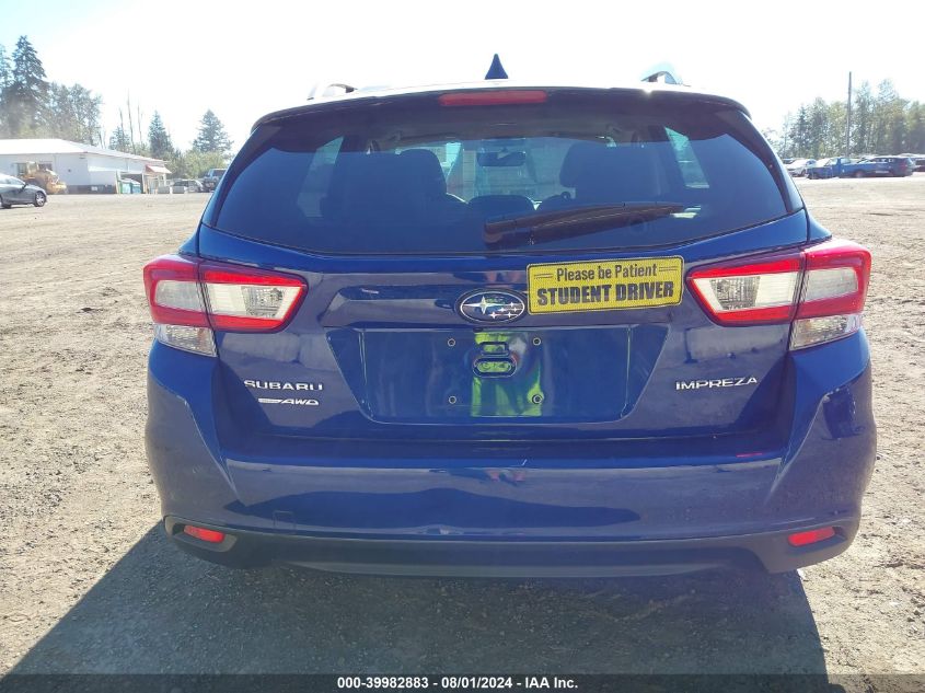 2018 Subaru Impreza Premium Plus VIN: 4S3GTAD67J3726495 Lot: 39982883