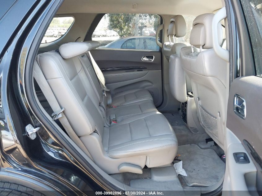 2013 Dodge Durango Crew VIN: 1C4RDHDG5DC535220 Lot: 39982896