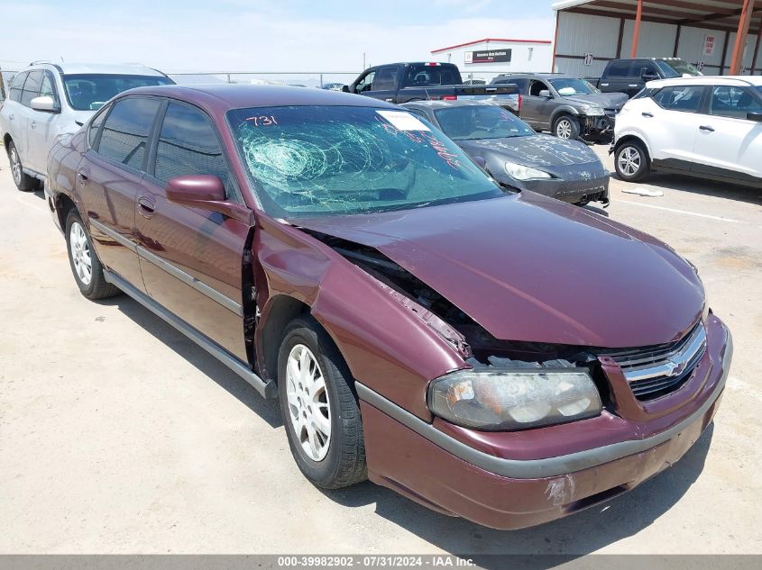 2003 Chevrolet Impala VIN: 2G1WF52E939177101 Lot: 39982902