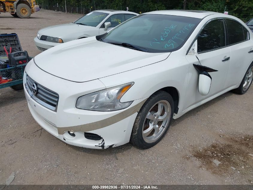 2014 Nissan Maxima 3.5 S/3.5 Sv VIN: 1N4AA5AP1EC456191 Lot: 39982936