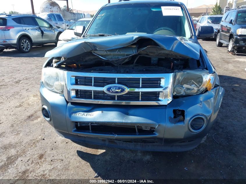 2012 Ford Escape Xls VIN: 1FMCU0C78CKA66469 Lot: 39982942
