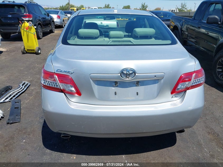 2010 Toyota Camry Le V6/Se V6/Xle V6 VIN: 4T1BK3EK7AU107504 Lot: 39982959