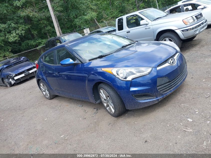 2016 Hyundai Veloster VIN: KMHTC6AD4GU265897 Lot: 39982973