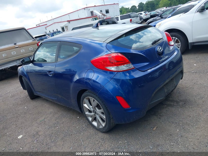 2016 HYUNDAI VELOSTER - KMHTC6AD4GU265897