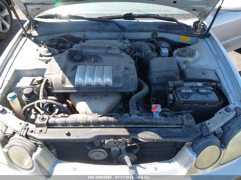 2004 Kia Optima Lx/Ex VIN: KNAGD126545333973 Lot: 39982980