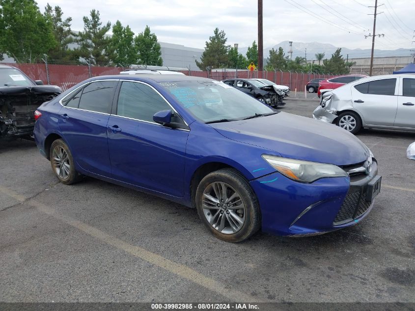 2016 Toyota Camry Le/Xle/Se/Xse VIN: 4T1BF1FK0GU549041 Lot: 39982985