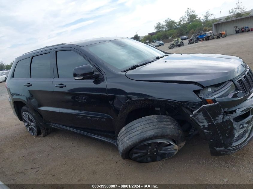 2018 Jeep Grand Cherokee High Altitude 4X4 VIN: 1C4RJFCG2JC277197 Lot: 39983007