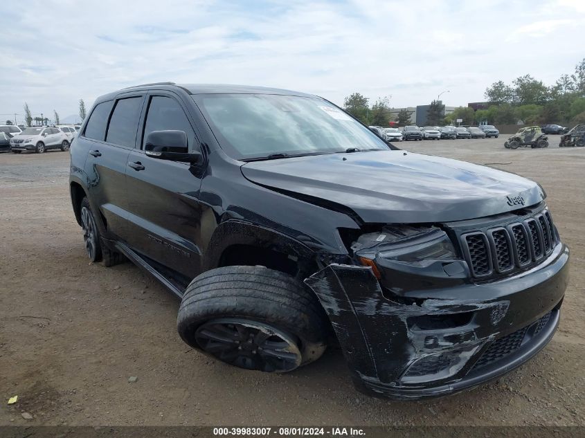 2018 Jeep Grand Cherokee High Altitude 4X4 VIN: 1C4RJFCG2JC277197 Lot: 39983007